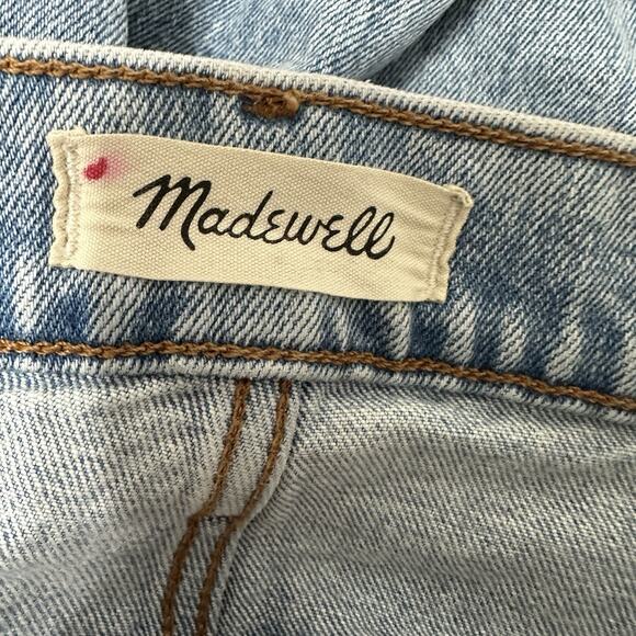 Madewell Jeans Women Size 26 Perfect Vintage Crop Straight High Rise Distressed - Picture 9 of 14